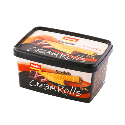 Cream rolls chocolate 250 g Waltz