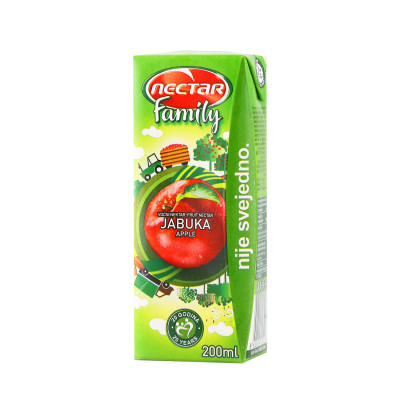 Apple juice family 0.2 l Nectar