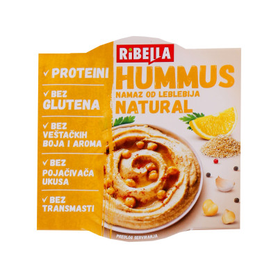 Ribella hummus spread 200 g natural