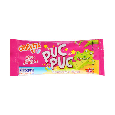Cedevita candies kids puc puc strawberry 5 g