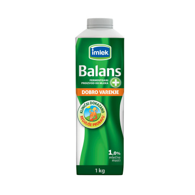 Yogurt balans + 1 l Imlek