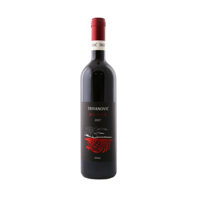 Shiraz red wine 0.75 l Trivanovic