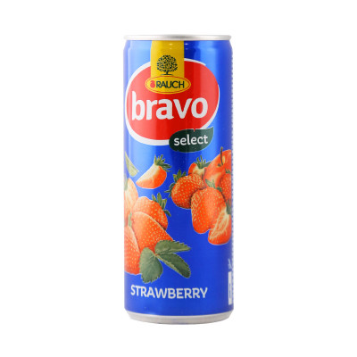 Strawberry juice 0.25 l Bravo