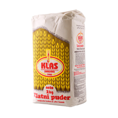 Flour t-400 2 kg Zlatni puder Klas
