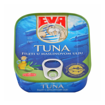 Eva tuna fillets in olive oil 100 g