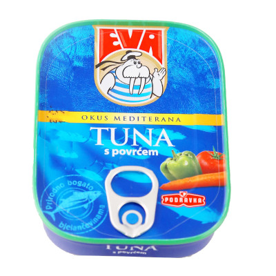 Eva tuna with vegetables in sauce 100 g