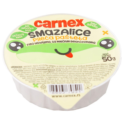 Smazalica chicken pate 50 g Carnex