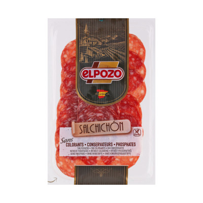 Salama Salchichon sliced 80 g El Pozo