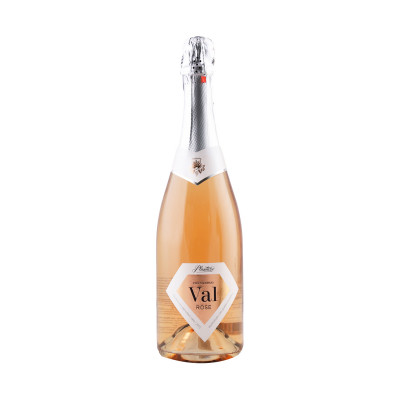 Val rose 0.75 l sparkling wine Plantaze