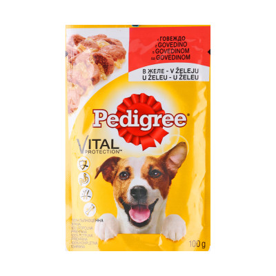 Pedigree bag of beef 100 g