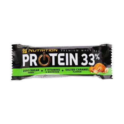 Go on nutrition protein bar 33% caramel-peanut butter 50 g Sante