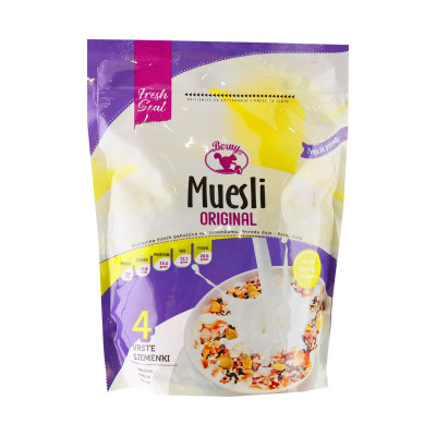 Muesli with 4 types of seeds 420 g Berny