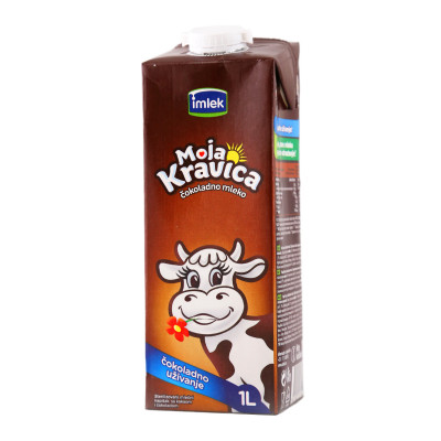 Chocolate milk Moja Kravica 1 l Imlek