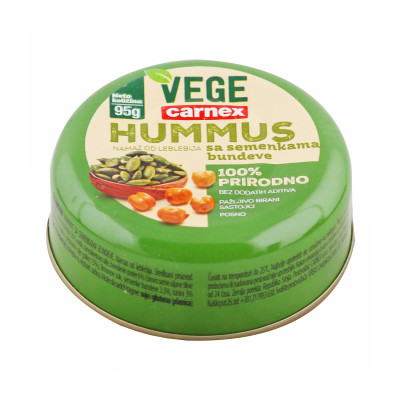 Pumpkin hummus spread 95 g Carnex