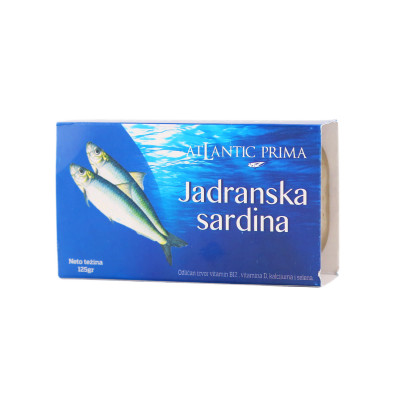 Adriatic sardines 100 g Atlantic Prima