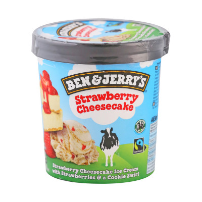 Ice cream and pieces of graham crackers 465 ml Ben & Jerry