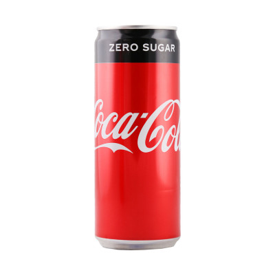 Coca cola 0.33 l zero can
