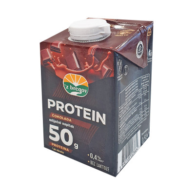 Protein drink chocolate 0.5 l Zbregov