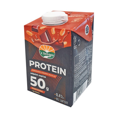 Protein drink chocolate peanut butter 0.5 l Zbregov