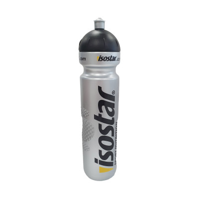Silver bottle-shaker 1000 ml Isostar