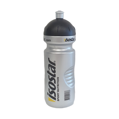 Silver bottle-shaker 650 ml Isostar