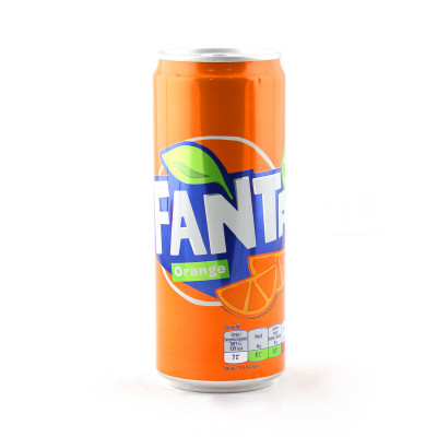 Fanta orange 330 ml can
