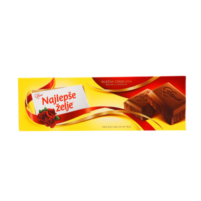 Milk chocolate 250 g Najlepse zelje Soko Stark