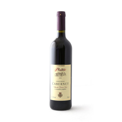 Top quality red wine Cabernet 0.75 l Plantaze