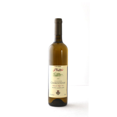 Chardonnay 0.75 l premium white wine Plantaze