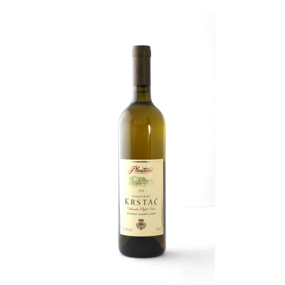 Krstac 0.75 l top quality white wine from Plantaze