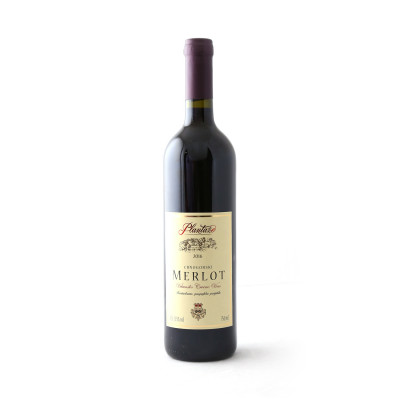 Top quality red wine Merlot 0.75 l Plantaze