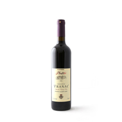 Montenegrin red wine Vranac 750 ml Plantaze