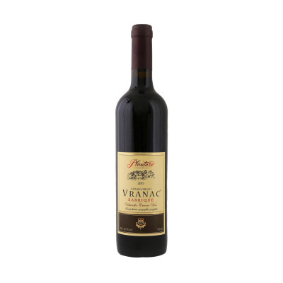 Vranac barrique 0.75 l premium quality red wine Plantaze
