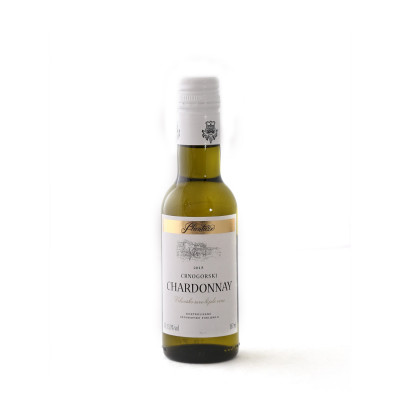 Chardonnay 0.187 l premium white wine Plantaze