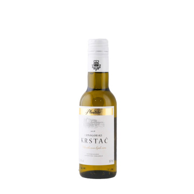 Krstac quality white wine 0.187 l Plantaze
