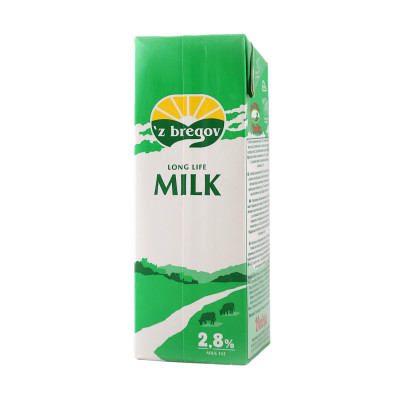 Milk  2.8%mm 1 l Zbregov