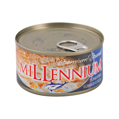 Millenmium tuna fillets in oil 185 g Atlantic