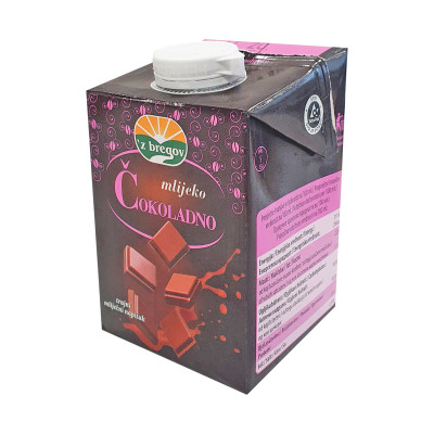 Chocolate milk 0.5 l Zbregov