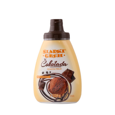 Dessert chocolate topping 230 g Slatki greh