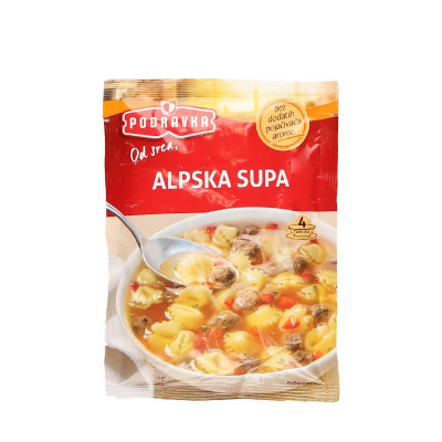 Alpine soup 67 g Podravka