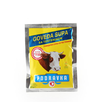 Beef soup with pasta 65 g Podravka
