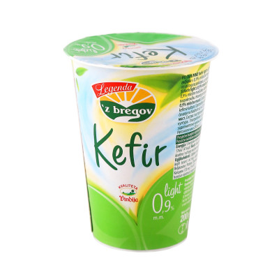 Kefir 0.9% milk fat 200 ml Zbregov