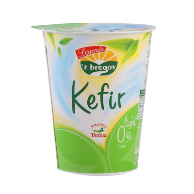 Kefir 0.9% milk fat 400 ml Zbregov