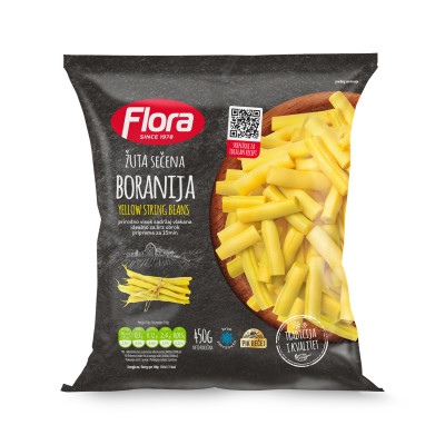 Yellow beans 450 g (frozen) Flora