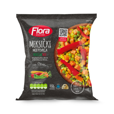 Mexican salad 450 g (frozen) Flora