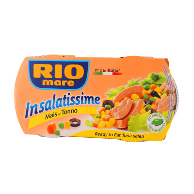 Insalatissime with corn 2X160 g Rio Mare