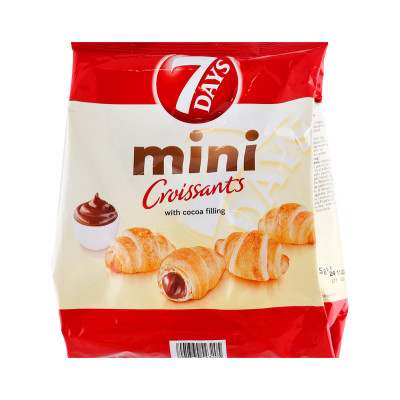 7 Days croissant mini cocoa 185 g