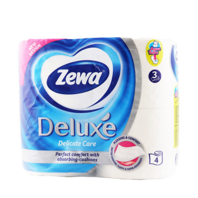 Toilet paper deluxe 3 layers 4/1 Zewa