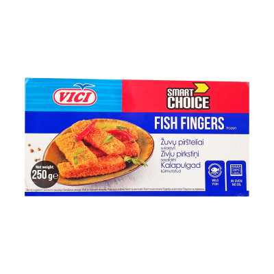 Breaded sticks 22% smart choice 250 g Vici
