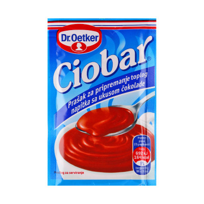 Ciobar hot chocolate 25 g Dr Oetker